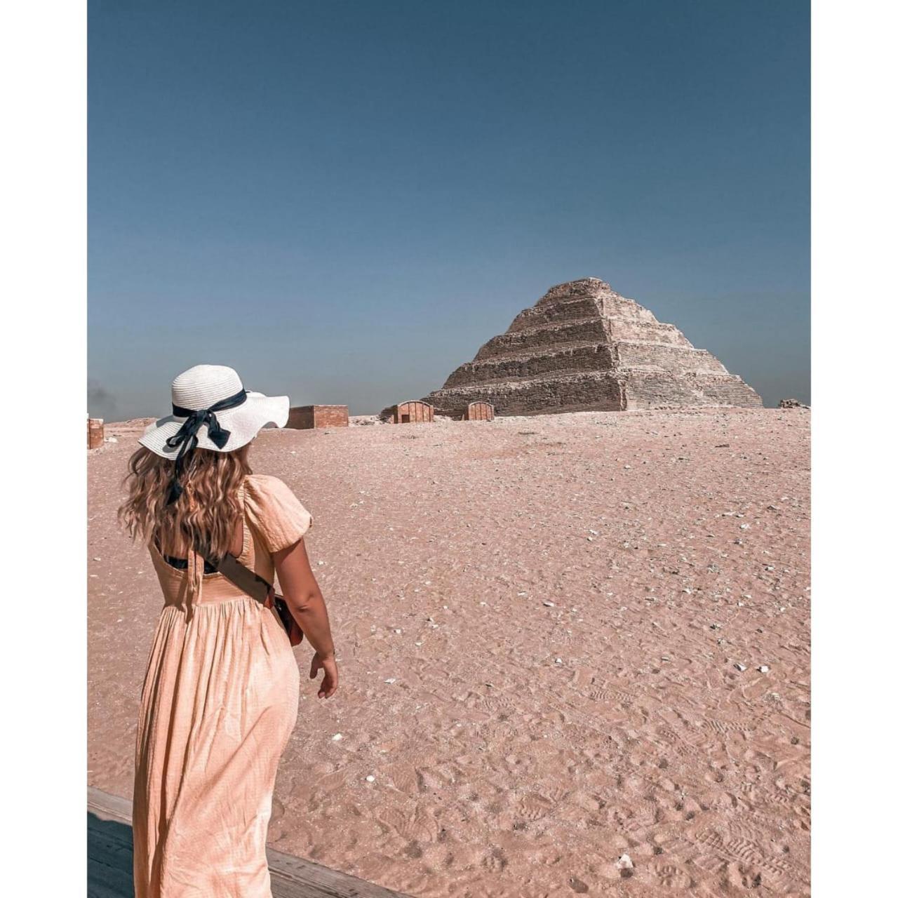 Отель Oh Pyramids View Kafrat al Jabal Экстерьер фото
